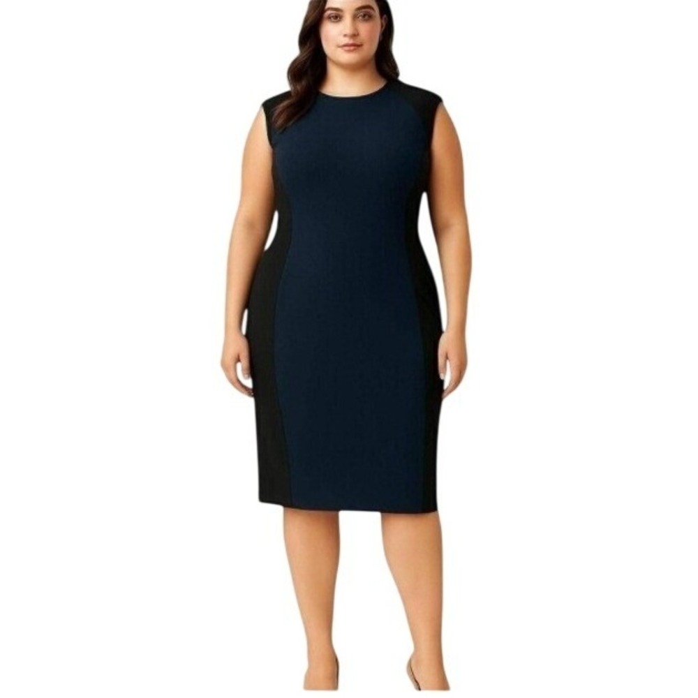 Jay Godfrey Womens Black Cap Sleeve Sheath Cocktail Dress Size Medium